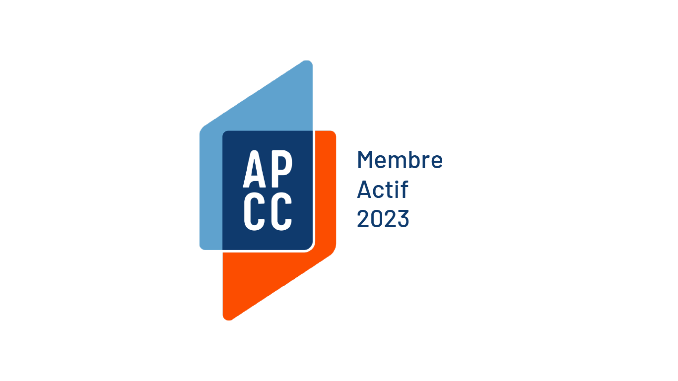 Logo membre actif 2023 APCC