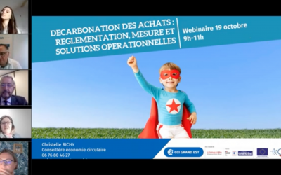 Webinar - Decarbonization of purchasing: regulations, measurement and operational solutions