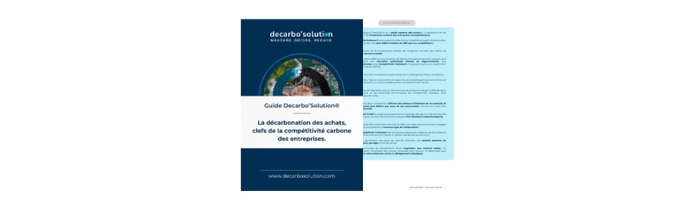 Guide : decarbonation des achats